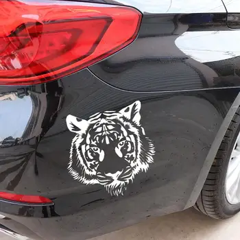 Kaplan Kafası Araba-Styling Araç Vücut Pencere Yansıtıcı Çıkartmaları Sticker Dekorasyon Araba Aksesuarları