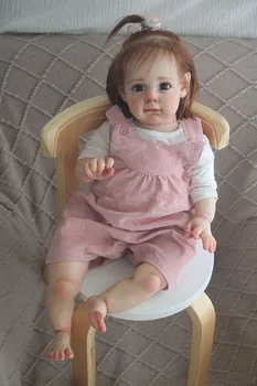 oyuncaklar kızlar için 60 cm reborn bebek simülasyon bebek Pamuk vücut su içinde kalmış olamaz