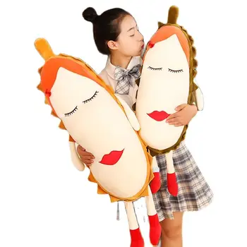 Karikatür durian peluş oyuncaklar peluş grandes yastık ev dekorasyon süsler kolye çocuk kız arkadaşı favori doğum günü hediyesi